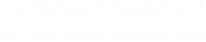 Tomasz Kozłowski Sprzedaż części mechanicznych logo